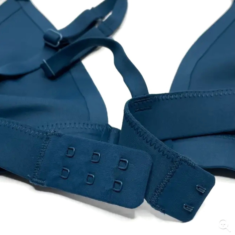 FREE PEOPLE Oh Scuba Bralette Neo Midnight Cowboy - Picture 7 of 10